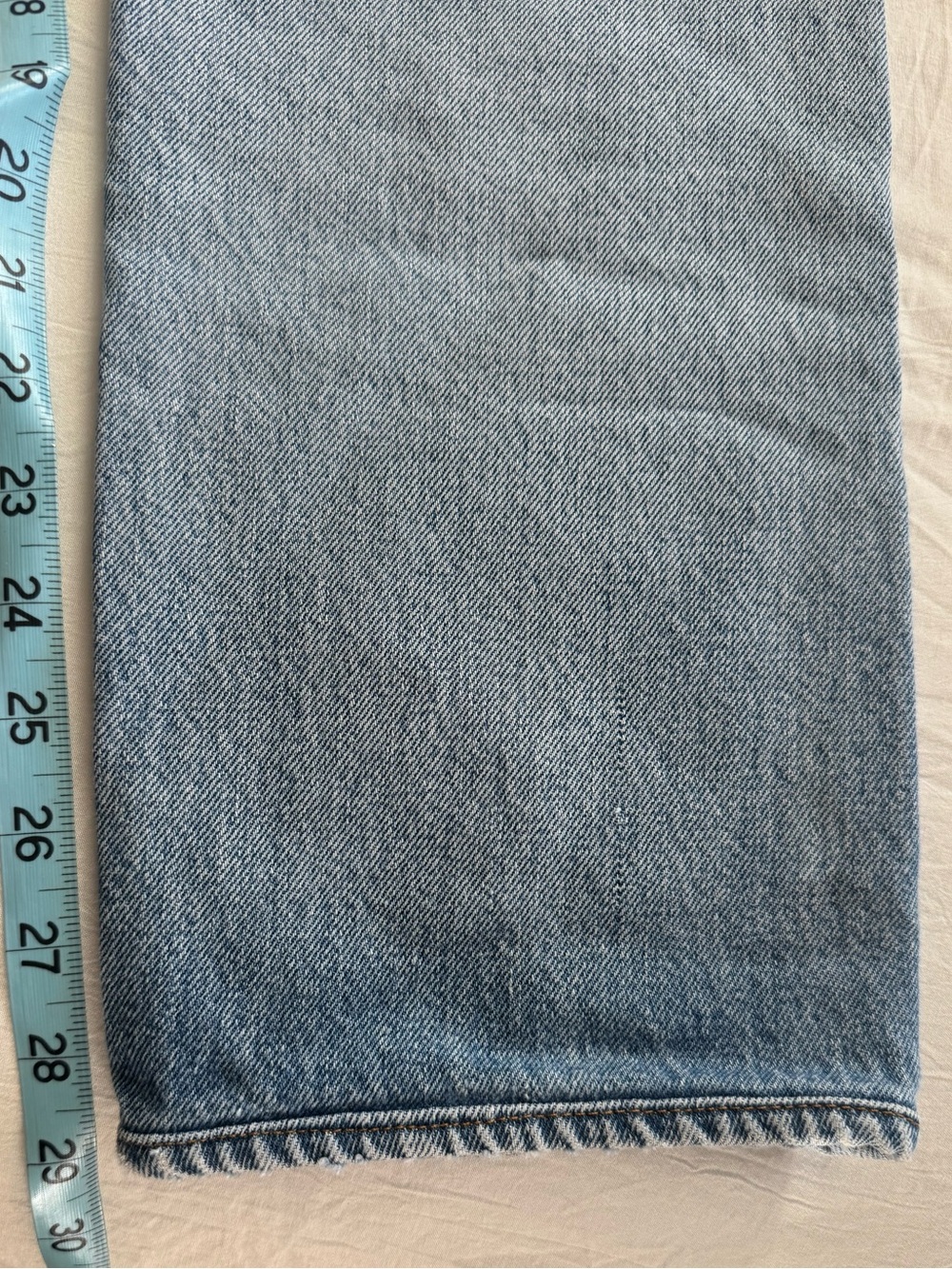 Red line Vintage Levi's Light Blue - Picture 6 of 12